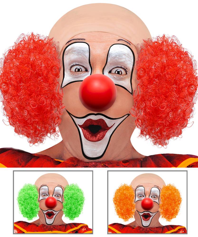 Perruque-Clown-verte